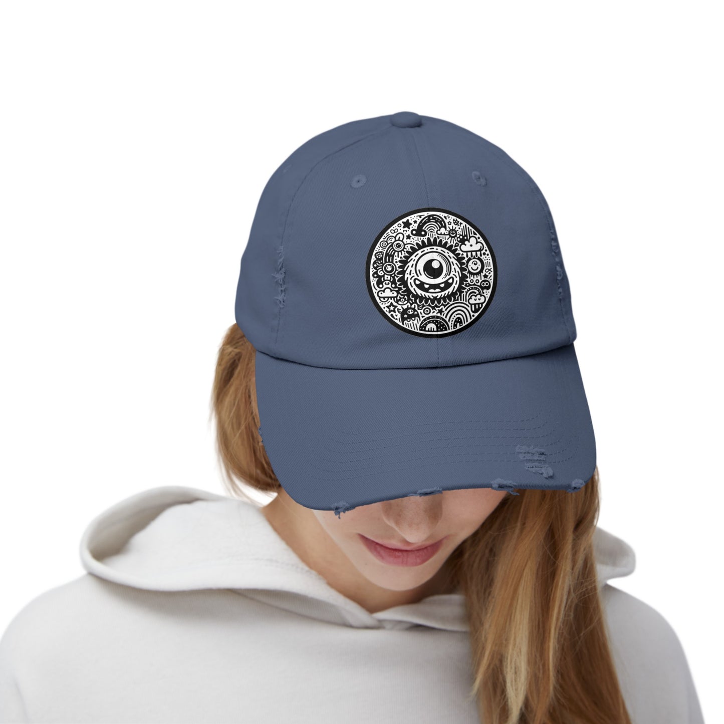 "Welcome to the Club" Distressed Cap