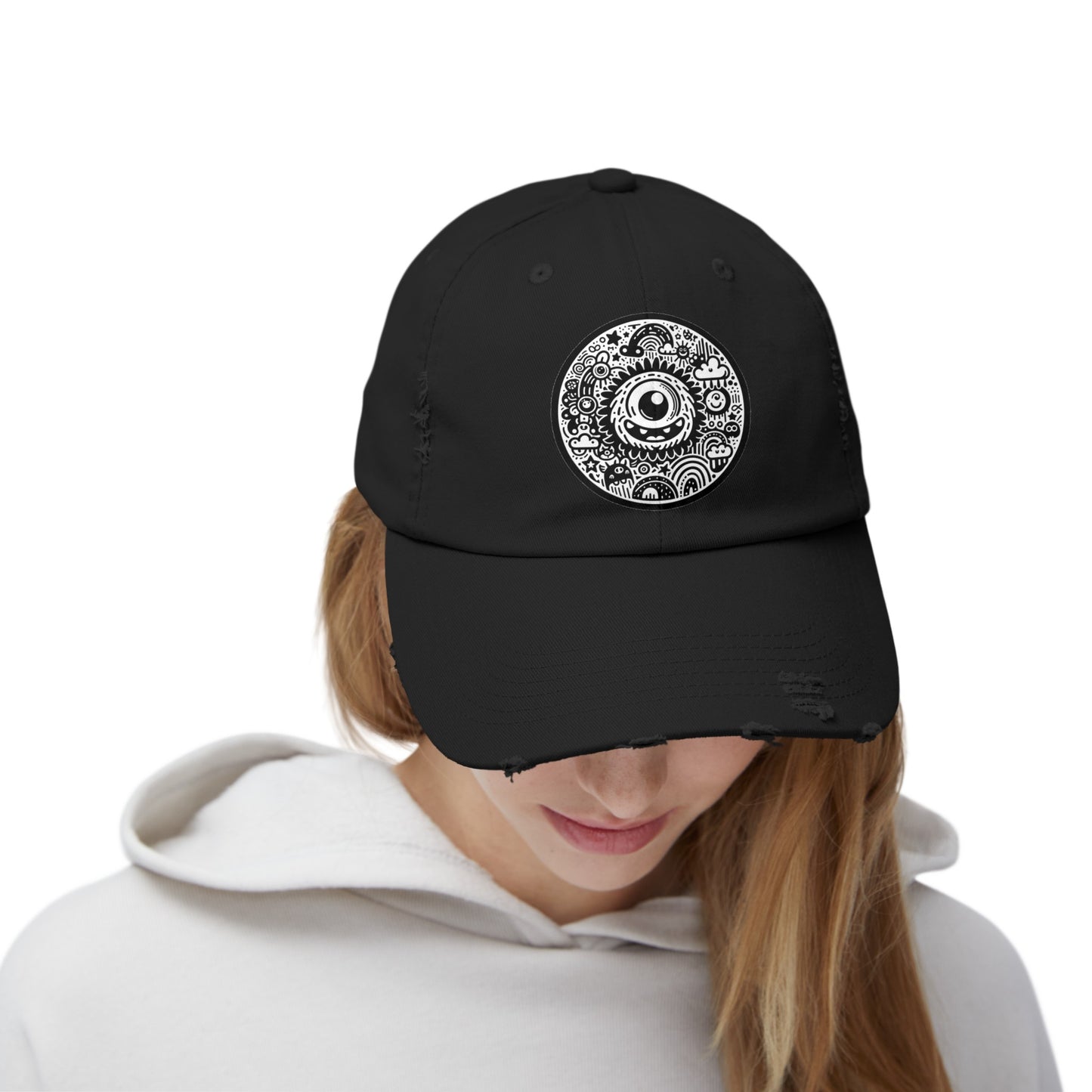 "Welcome to the Club" Distressed Cap